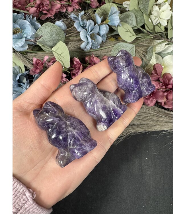 2" Cat Carving, 12 Types