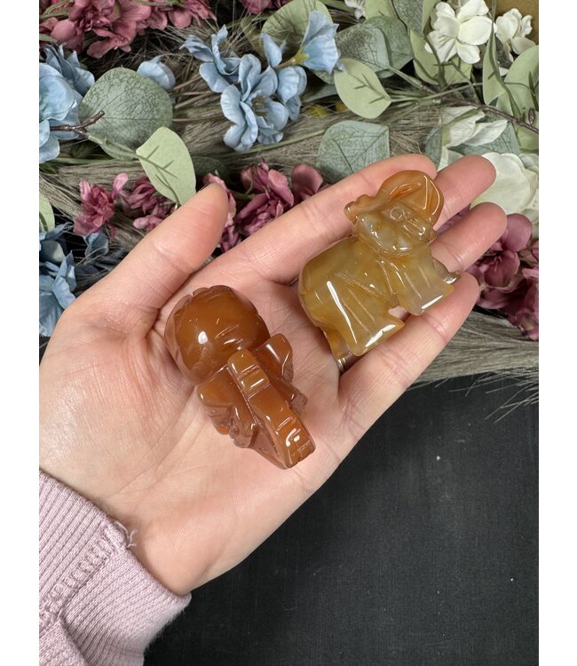 2" Elephant Carving, 24 Types