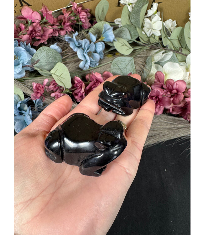 2" Frog Carving