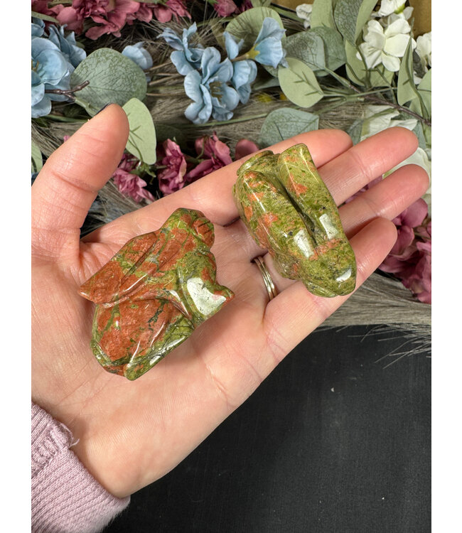 2" Rabbit Carving, 15 Types