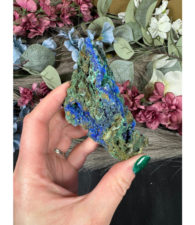 Azurite Malachite Specimen #36, 188gr
