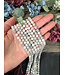 Morganite Beads Frosted 15" Strand 6mm 8mm