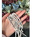 Pink Zebra Jasper Beads Frosted/Matte 15" Strand 4mm 6mm 8mm