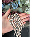 Pink Zebra Jasper Beads Polished 15" Strand 4mm 6mm 8mm