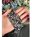 Snowflake Obsidian Beads Polished 15" Strand 6mm 8mm