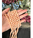 Sunstone Beads Frosted/Matte 15" Strand 6mm 8mm