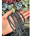 Black Agate Beads Frosted/Matte 15" Strand 4mm 6mm 8mm 10mm