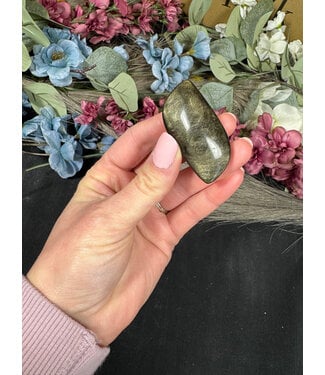 Gold Sheen Obsidian Misc Shape, Size XX-Small [25-49gr]