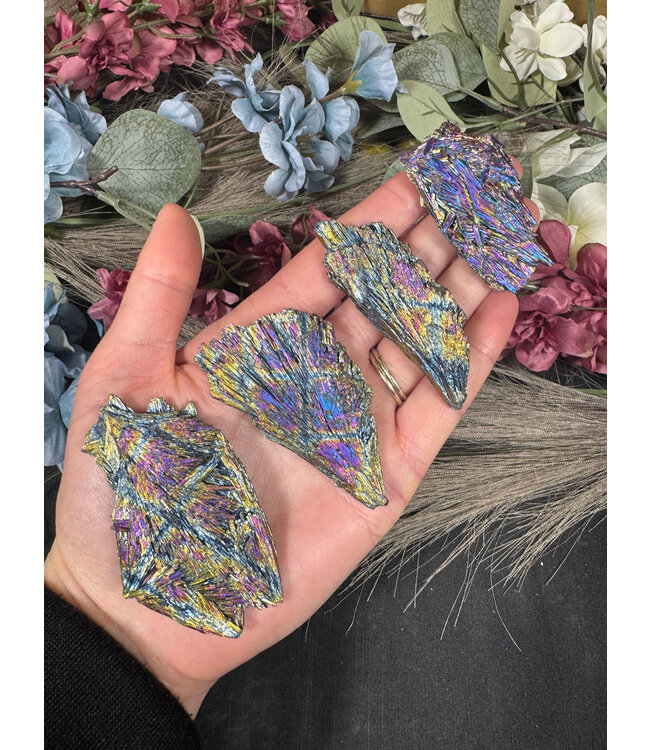 Multi-Colour Aura Kyanite Size 6 (30-34gr)