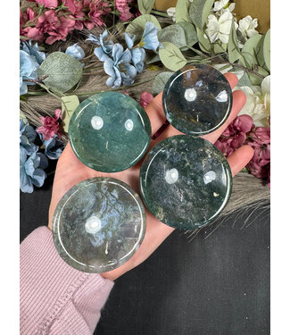 Mini Bowl, Round, Moss Agate
