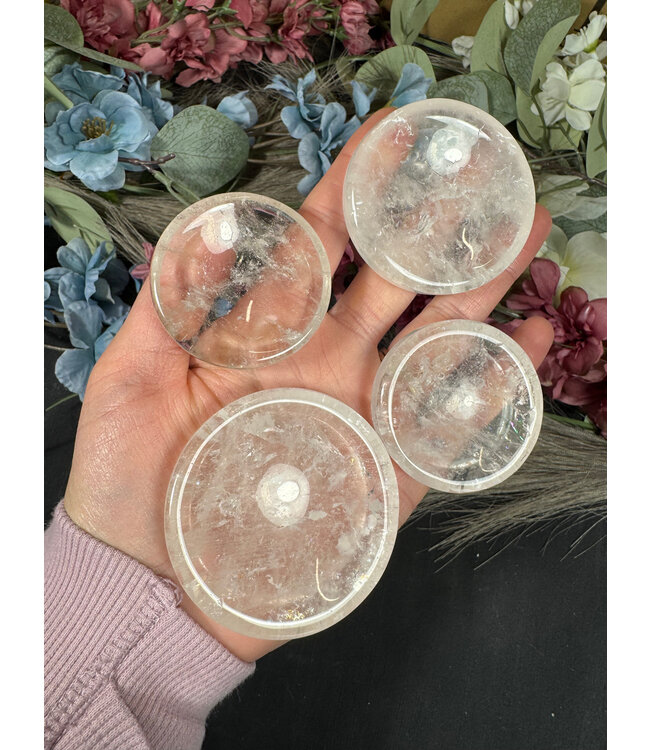 Mini Bowl, Round, Clear Quartz