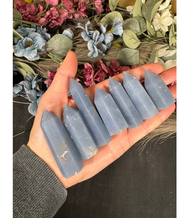 Angelite Point, Size Small [25-49gr]