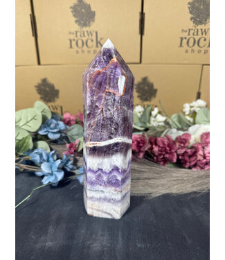 Chevron Amethyst Tower #27, 1202gr