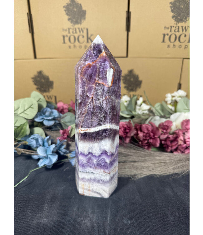 Chevron Amethyst Tower #27, 1202gr