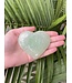 Pistachio Calcite Heart, Size XX-Large [175-199gr]
