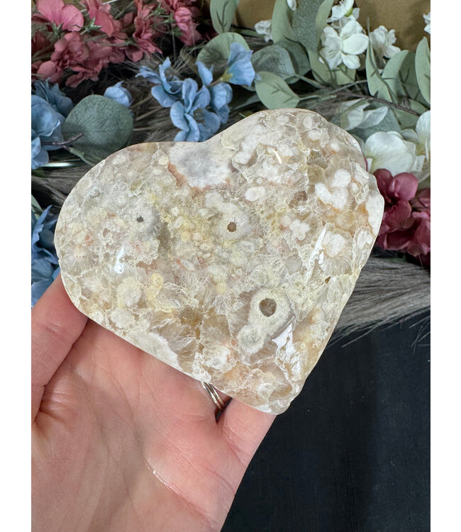 Pink Amethyst Heart #8, 508gr