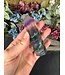 Teal/Purple Fluorite Point, Size XX-Large [125-149gr]