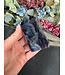 Half Raw Rainbow Fluorite Tower #18, 212gr