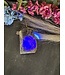Half Raw Fluorescent Fluorite Tower #7, 258gr