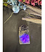 Half Raw Fluorescent Fluorite Tower #2, 250gr
