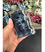 Half Raw Fluorescent Fluorite Tower #3, 248gr