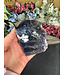 Half Raw Fluorescent Fluorite Tower #8, 256gr