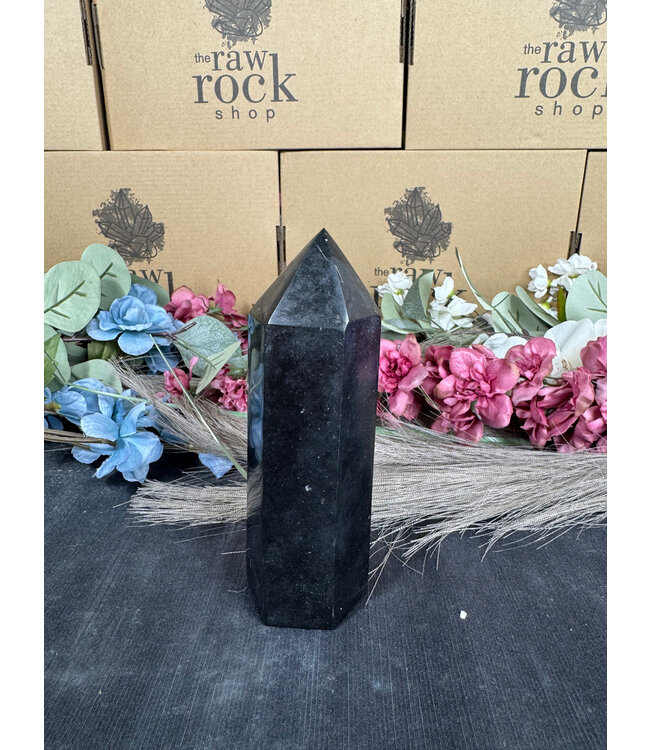 Black Tourmaline Tower #41, 508gr