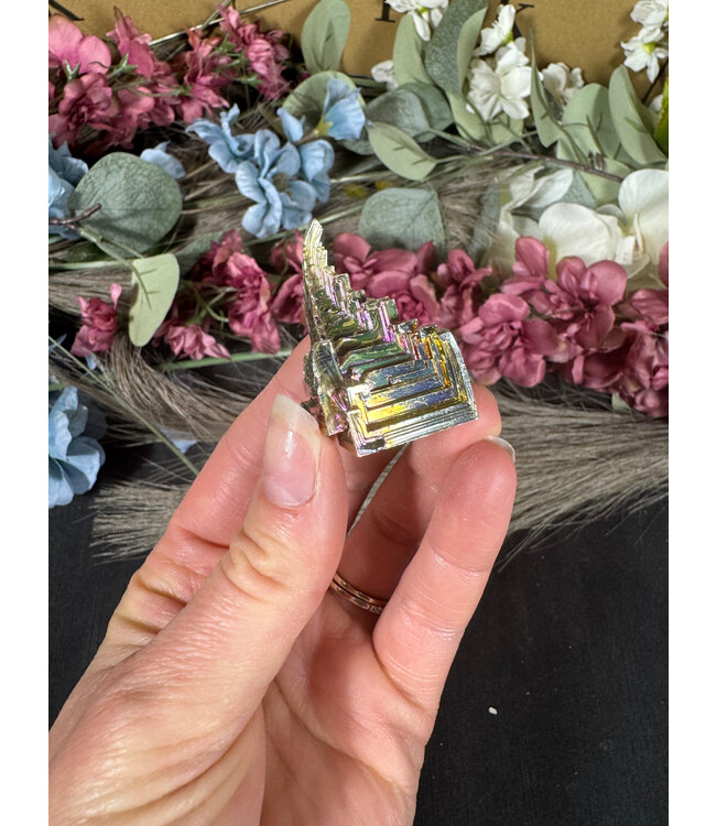 Rainbow Bismuth Tower #444, 36gr