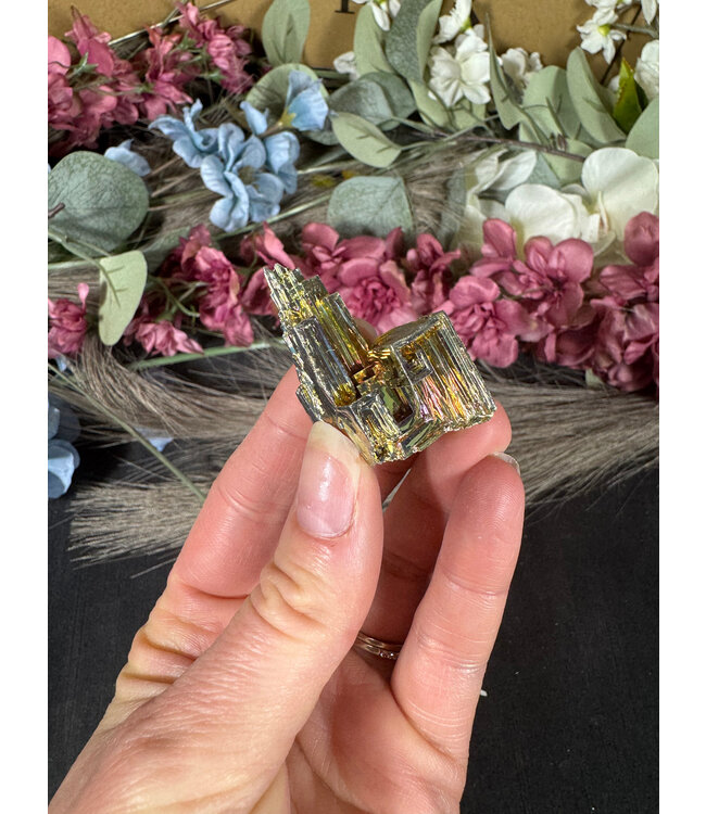 Rainbow Bismuth Tower #450, 46gr