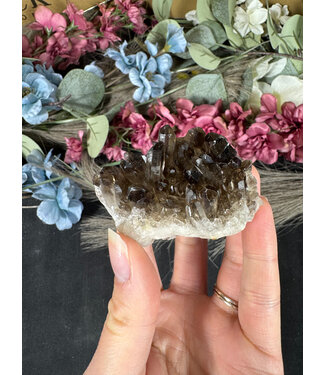 Smoky Quartz Cluster #333, 84gr