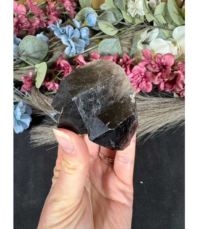 Smoky Quartz Cluster #337, 144gr
