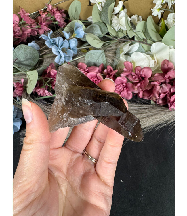 Smoky Quartz Cluster #345, 70gr