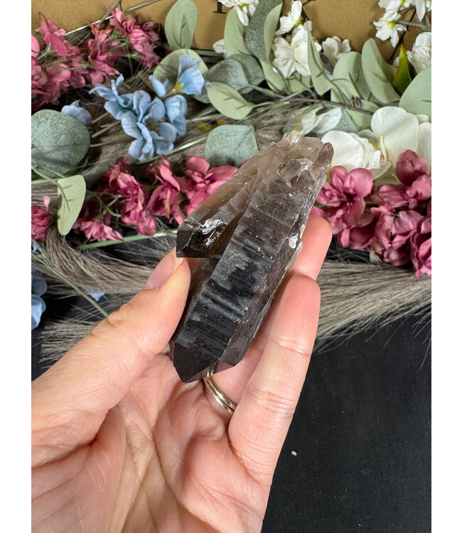 Smoky Quartz Cluster #346, 82gr