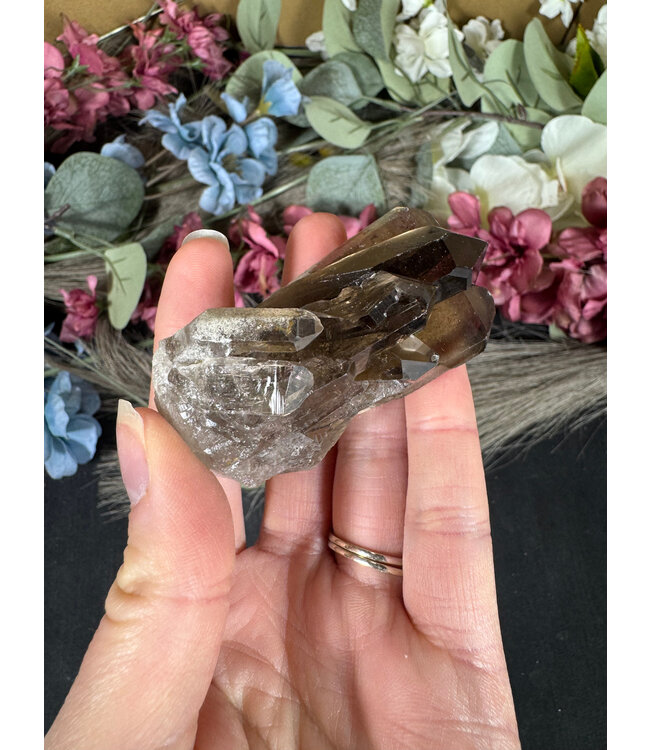 Smoky Quartz Cluster #349, 84gr