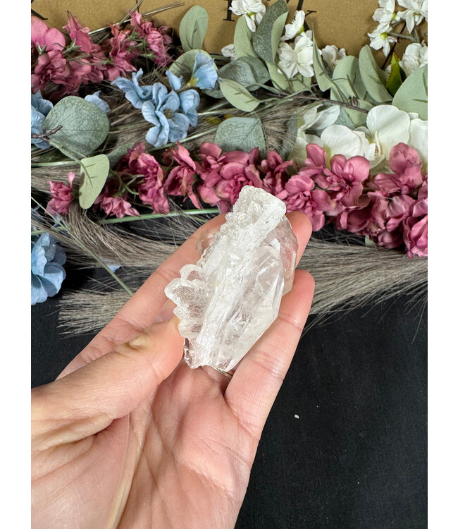 Clear Quartz Cluster #252, 76gr