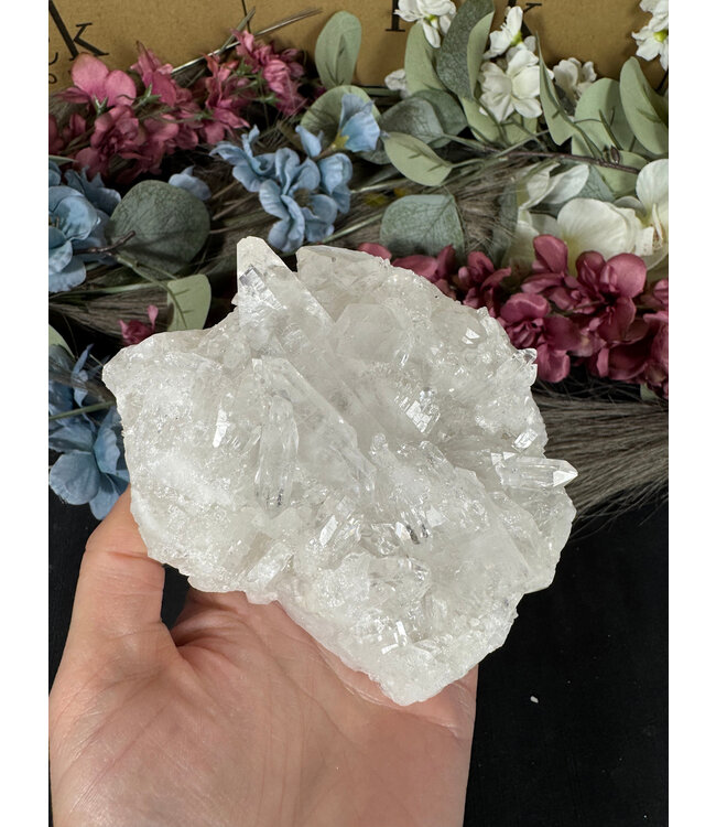 Clear Quartz Cluster #255, 602gr