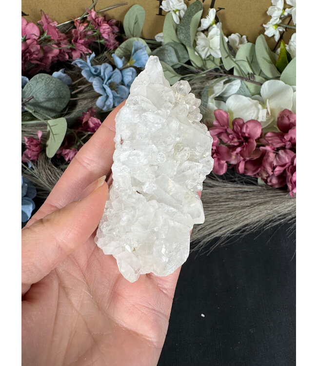 Clear Quartz Cluster #258, 112gr