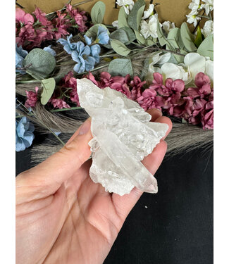 Clear Quartz Cluster #259, 170gr