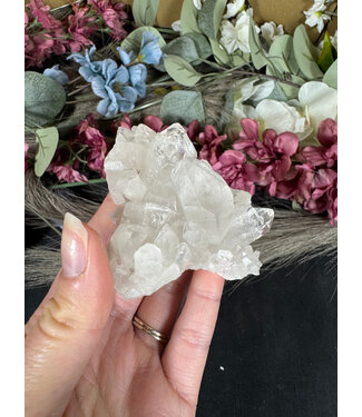 Clear Quartz Cluster #263, 112gr