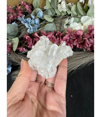 Clear Quartz Cluster #264, 134gr