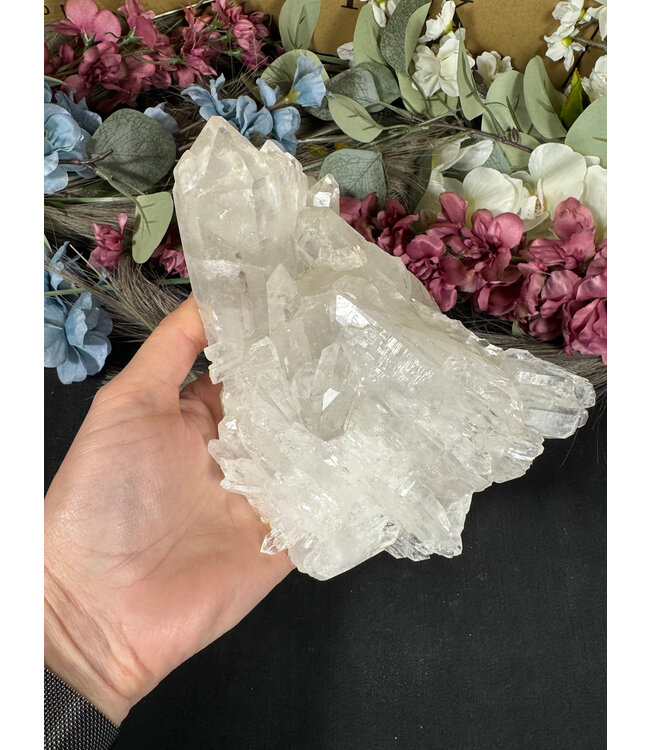 Clear Quartz Cluster #268, 934gr