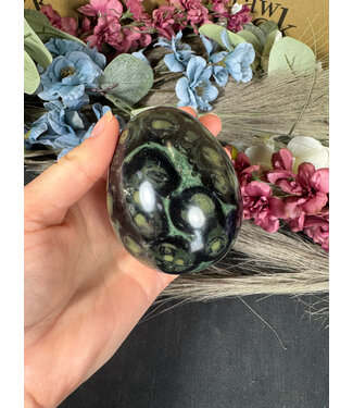 Kambaba Jasper Egg, 65-69mm