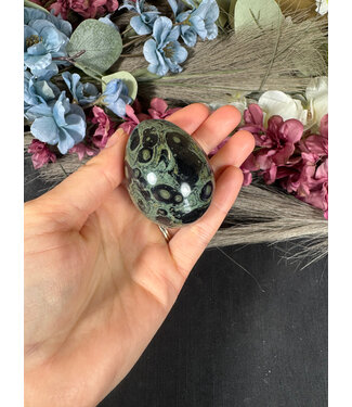 Kambaba Jasper Egg, 40-44mm