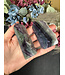 Half Raw Rainbow Fluorite Point, Size XX-Large [125-149gr]