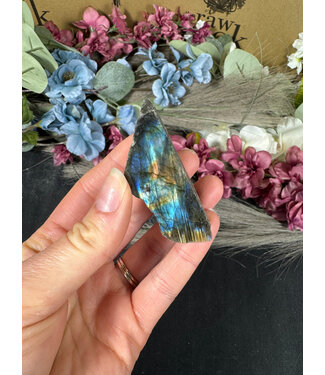 Labradorite Rough and Polished #58, 46gr