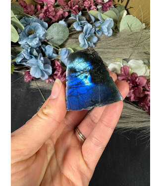 Labradorite Rough and Polished #64, 54gr