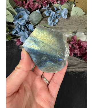 Labradorite Rough and Polished #65, 88gr