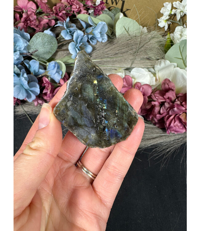 Labradorite Rough and Polished #55, 54gr