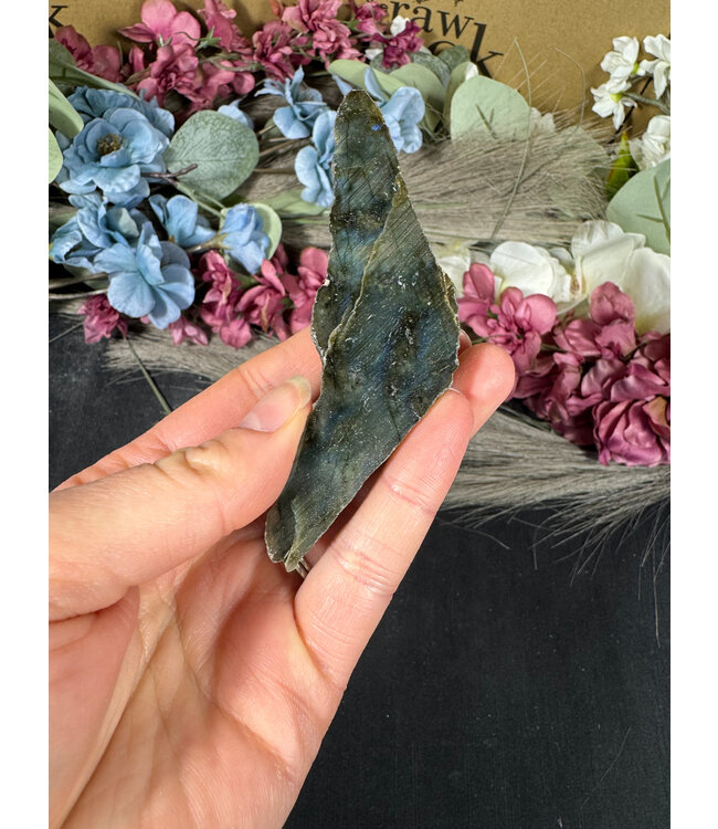 Labradorite Rough and Polished #56, 64gr