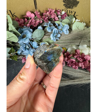 Labradorite Rough and Polished #72, 54gr